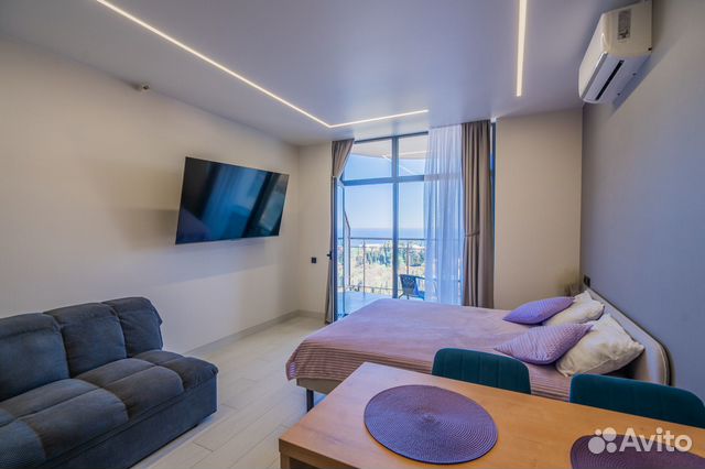 

Квартира-студия, 32 м², 2 кровати