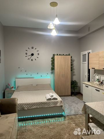 

Квартира-студия, 35 м², 4 кровати