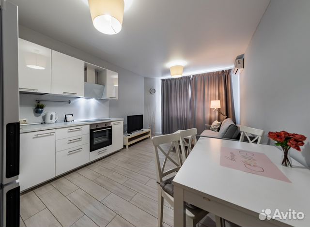 

1-к. квартира, 55 м², 3 кровати
