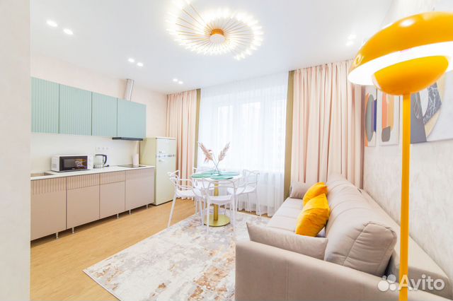 

1-к. квартира, 34,8 м², 2 кровати