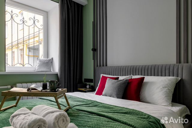 

1-к. квартира, 25 м², 2 кровати