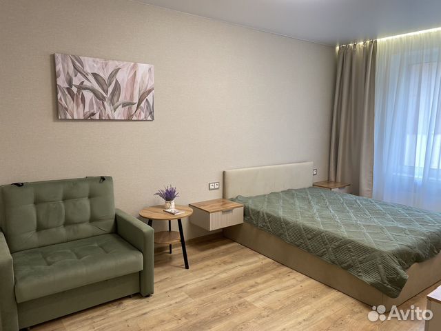 

1-к. квартира, 37 м², 2 кровати
