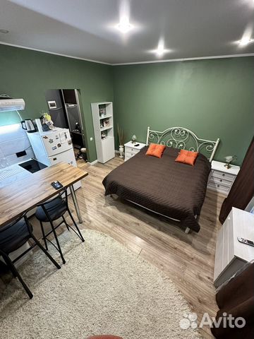 

Квартира-студия, 27 м², 2 кровати