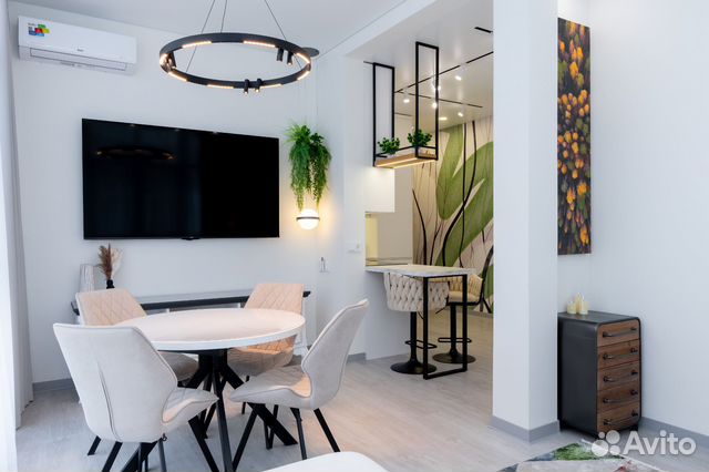 

1-к. квартира, 52 м², 2 кровати