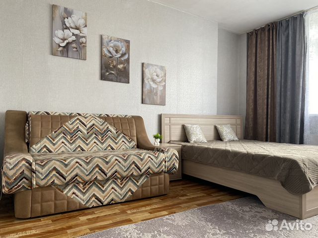 

1-к. квартира, 48 м², 2 кровати