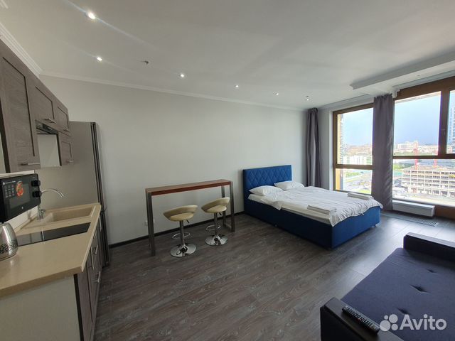

Квартира-студия, 35 м², 2 кровати