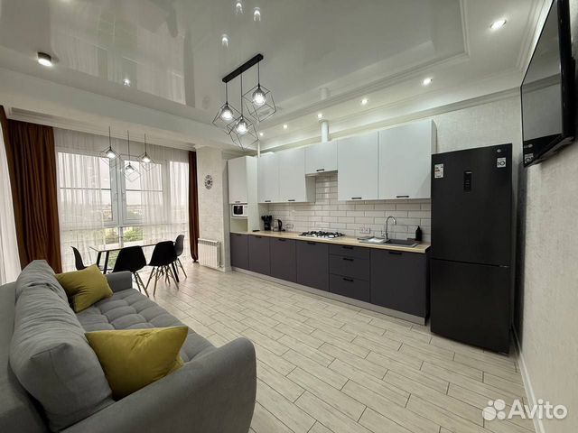 

1-к. квартира, 50,6 м², 2 кровати