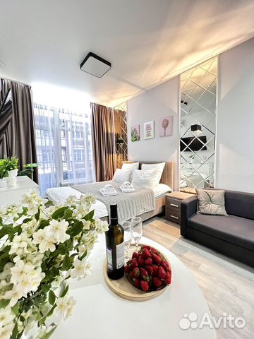 

Квартира-студия, 24 м², 2 кровати