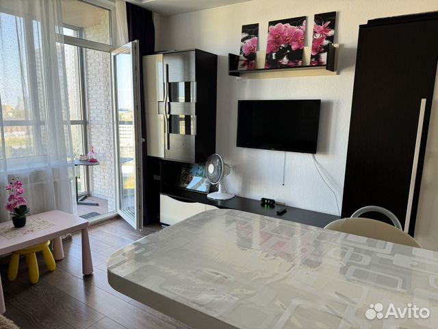 

Квартира-студия, 27 м², 1 кровать