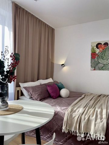

Квартира-студия, 25 м², 2 кровати