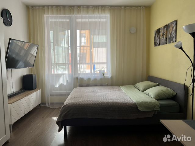 

Квартира-студия, 24 м², 1 кровать