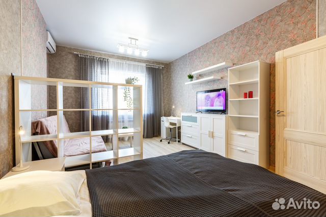 

1-к. квартира, 51 м², 2 кровати