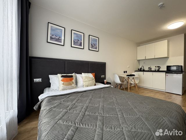 

Квартира-студия, 24 м², 1 кровать