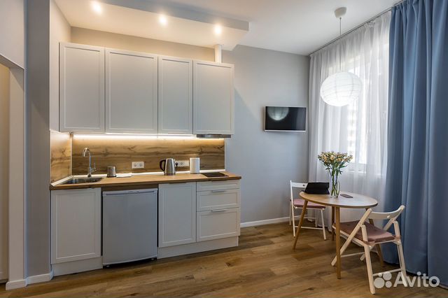 

Квартира-студия, 23 м², 2 кровати