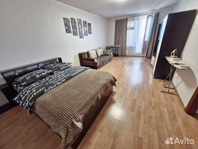 

1-к. квартира, 45 м², 3 кровати