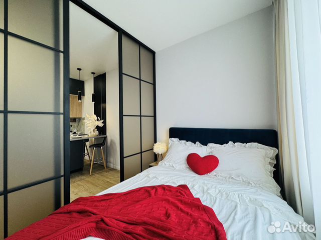 

Квартира-студия, 53 м², 2 кровати