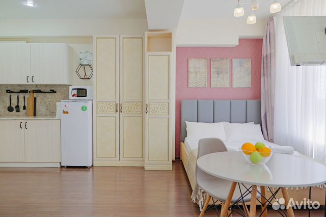 

Квартира-студия, 28 м², 2 кровати