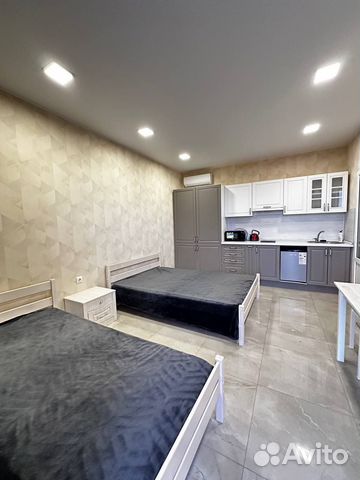 

Квартира-студия, 25 м², 2 кровати