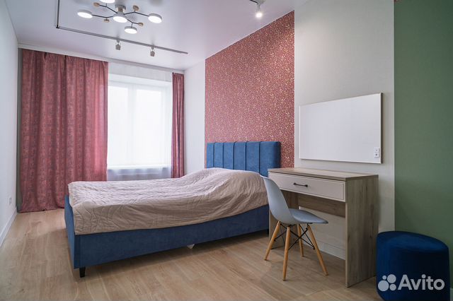 

1-к. квартира, 40 м², 2 кровати