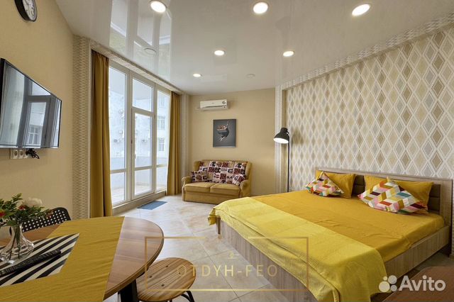 

Квартира-студия, 30 м², 2 кровати