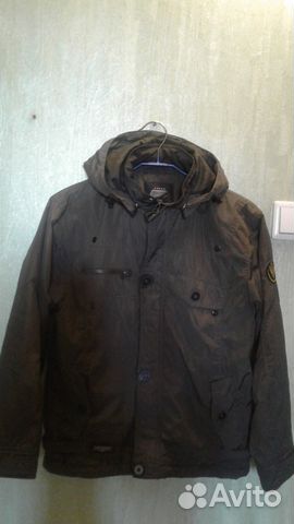 Куртка на мальчика р.140 защитного цвета Куртка на мальчика р.140 защитного цвета