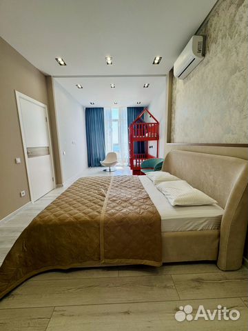

1-к. квартира, 60 м², 3 кровати