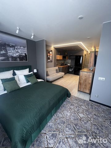 

Квартира-студия, 30 м², 3 кровати