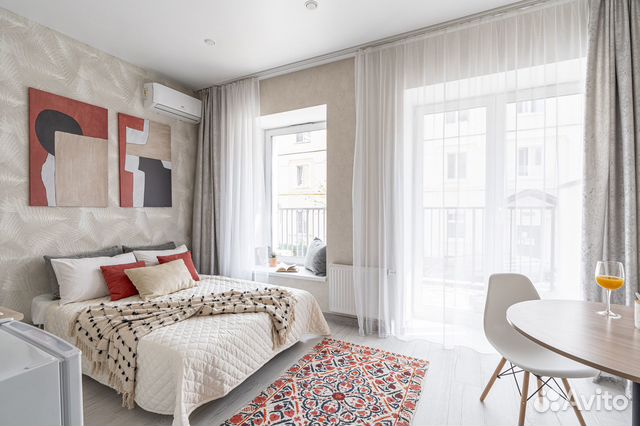 

Квартира-студия, 22 м², 1 кровать