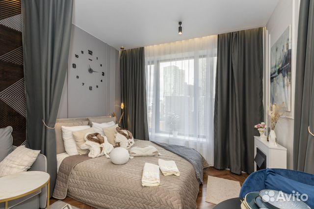 

Квартира-студия, 20 м², 2 кровати