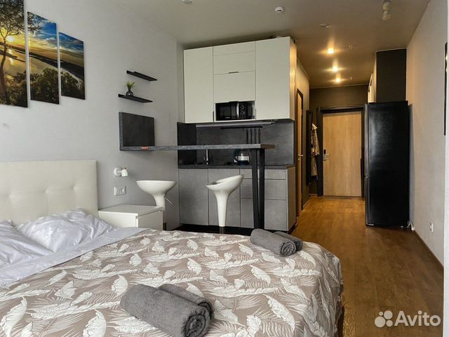 

Квартира-студия, 25 м², 1 кровать