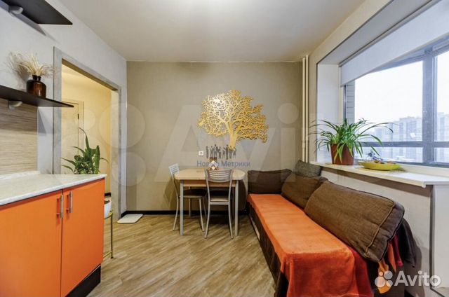 

1-к. квартира, 36,5 м², 2 кровати