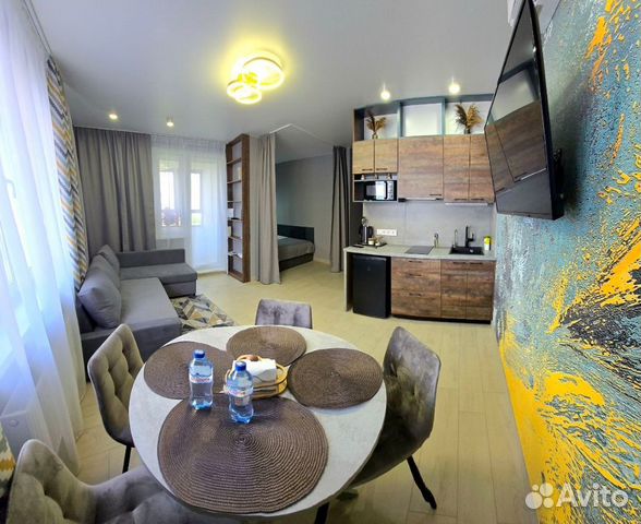 

Квартира-студия, 33 м², 2 кровати