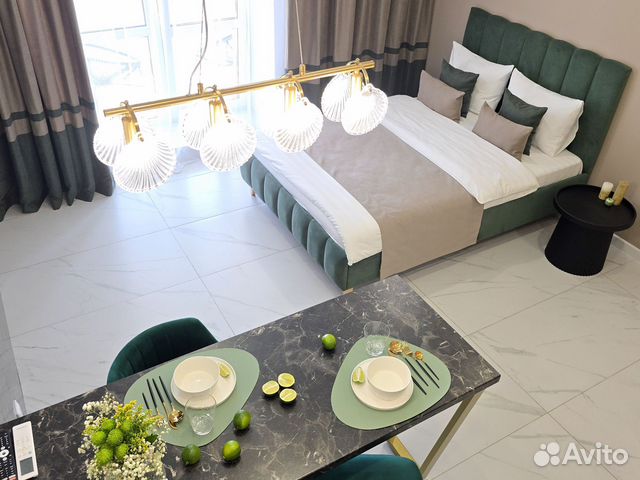 

Квартира-студия, 27 м², 1 кровать
