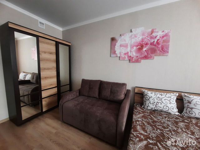 

1-к. квартира, 39 м², 2 кровати