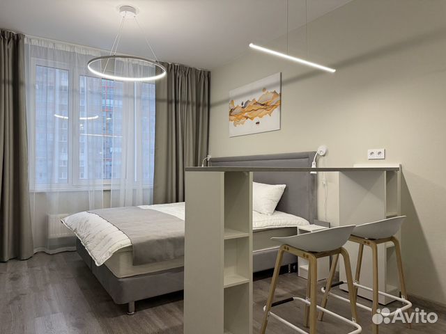 

Квартира-студия, 25 м², 1 кровать