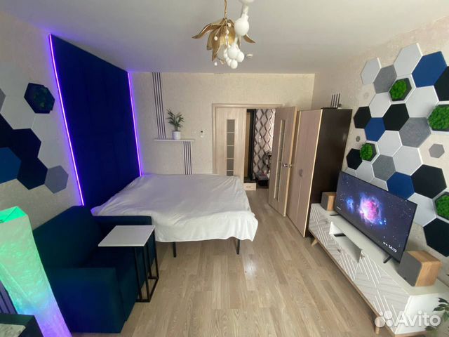 

1-к. квартира, 36 м², 2 кровати