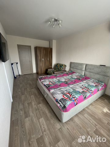 

1-к. квартира, 38 м², 3 кровати