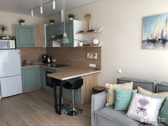 

1-к. квартира, 41 м², 3 кровати
