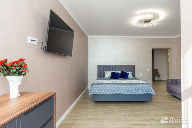 

1-к. квартира, 70 м², 2 кровати