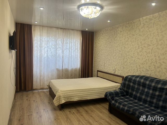 

1-к. квартира, 38 м², 2 кровати
