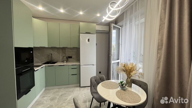 

1-к. квартира, 41,6 м², 2 кровати