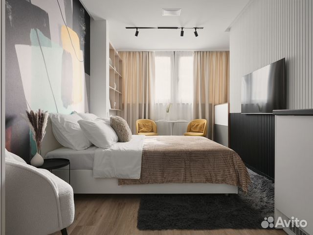 

Квартира-студия, 21 м², 1 кровать