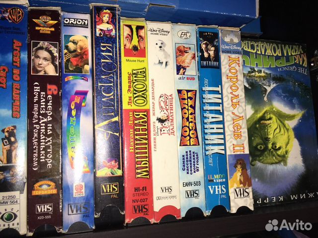Лицензионные видеокассеты vhs Лицензионные видеокассеты vhs