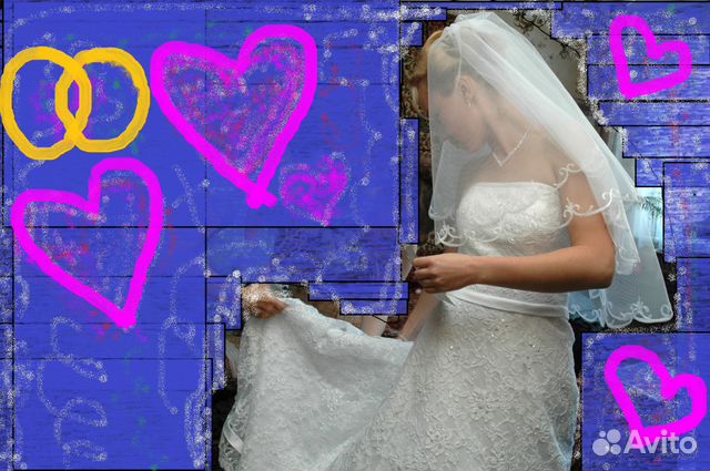 Свадебное белое Sincerity Bridal, фата, сумочка Свадебное белое Sincerity Bridal, фата, сумочка