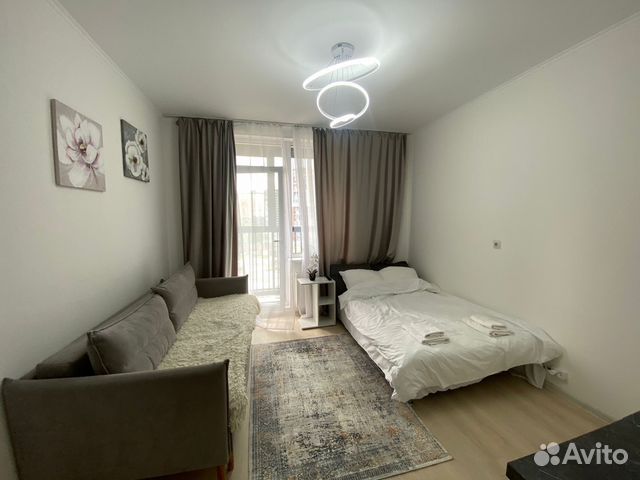 

Квартира-студия, 24 м², 2 кровати