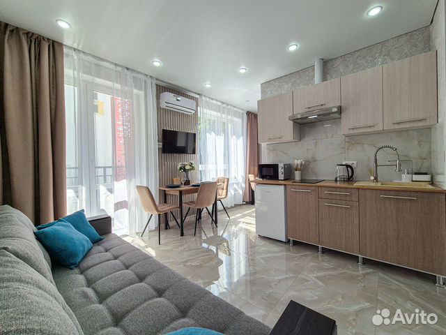 

Квартира-студия, 28 м², 2 кровати