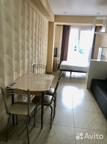 

Квартира-студия, 33 м², 2 кровати