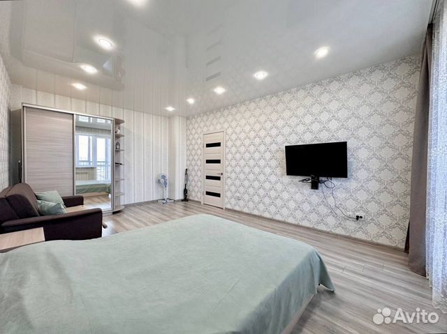 

1-к. квартира, 42 м², 2 кровати