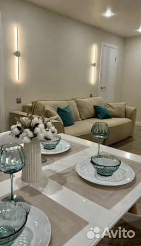 

2-к. квартира, 43 м², 2 кровати