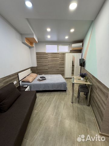 

Квартира-студия, 28 м², 2 кровати